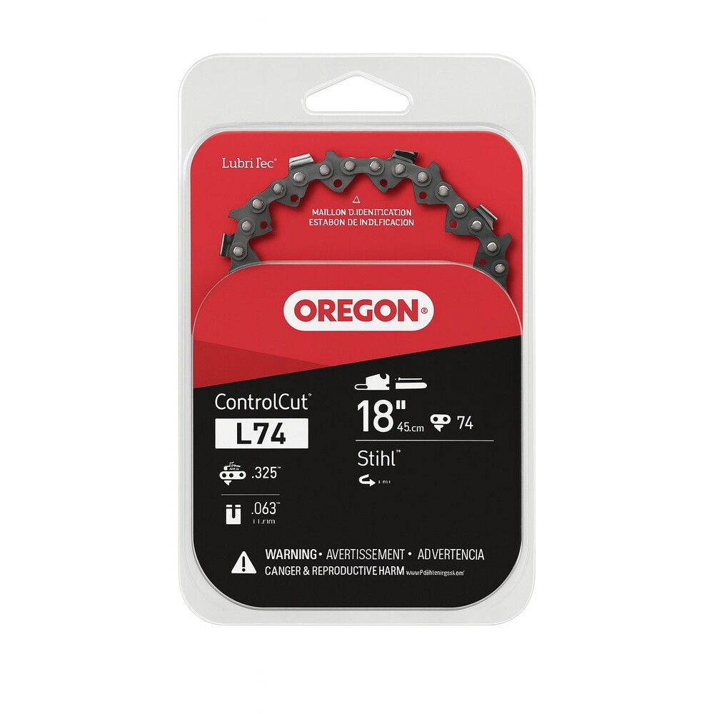Oregon L74 18 inch Chainsaw Chain - Black NEW